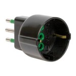 Adattatore Presa Tedesca Bipolare E Spina Italiana...