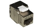 Presa Rete Keystone Jack Rj45 Categoria 6A Scherma...