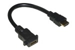 Cavo Hdmi Maschio/Femmina Da Pannello Cm 15