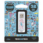 TechOneTech Music Dream Memoria USB 2.0 32GB (Pend...