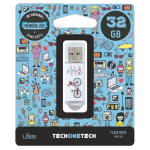 TechOneTech Be Bike Memoria USB 2.0 32GB (Pendrive)