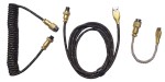 Coppia Cavi Aviator Gold 3Parts Rgb