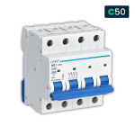 Interruttore Magnetotermico Chint Curva C 4P 4M 10...
