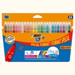 Bic Kids Couleur Confezione da 24 Pennarelli - Pun...