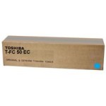 ORIGINALE Toshiba toner ciano T-FC50EC 6AJ00000113...