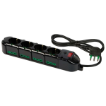 Multipresa 12 Prese Bipasso Con Interruttore Prote...