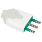 Spina Tripolare Italiana 2P+T 16A Smontabile Color...
