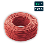Cavo Unipolare Fs17 450/750V 2,50MmІ Rosso