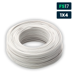 Cavo Unipolare Fs17 450/750V 4MmІ Bianco