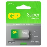 GP Battery Batteria Super Alcalina 9V / 1604A / 6L...