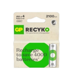 Recyko Batteria Ricaricabile 12V Stilo Aa 2100Mah ...