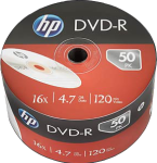 Compra HP 1x50 DVD-R / 4.7GB / Bulk Pack (DME00070) HP 1x50 DVD-R / 4.7GB / Bulk Pack (DME00070)