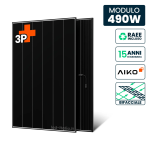 AIKO Pannello Solare 490W TIER-1 N-Type ABC Bifacc...