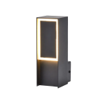 V-TAC Applique LED da Esterno 5W Rettangolare Nera...