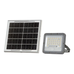 V-TAC Faro LED Solare 10W con Telecomando e Sensor...