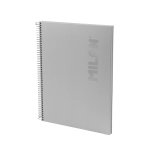 Quaderno a spirale Milan Shadow, formato A4, rigat...