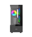 Nuwo Case Atx Nuwo Clash Ck500 Nero 0.45Mm Spcc 3*...