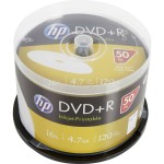 HP DRE00026WIP DVD+R 4.7GB/120Min/16x Cakebox (50 ...