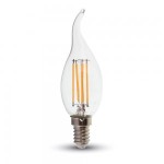 V-TAC VT-1997 Lampadina LED E14 4W 6400K Bianco fr...