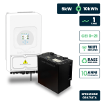 Compra Kit Fotovoltaico Monofase 6Kw Con Inverter Ibrido ... Kit Fotovoltaico Monofase 6Kw Con Inverter Ibrido ...