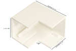 Angolo Esterno 90° Per Canalina 25 Mm. Per Lk2561...