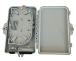 Box Da Esterno 4 Porte (8 Fibre) Per Connettori Fi...