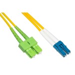Cavo Fibra Ottica Sc Apc A Lc Upc Singlemode Duple...