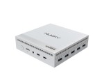 Yashi Mini Pc Fanless White Nucky Celeron Quad Cor...