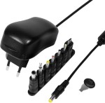 Alimentatore Universale 3-12 Volt 24 Watt Con 7 Co...