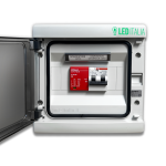 Quadro Ac Monofase 4Kw - 20A 230V Centralino Ip65 ...