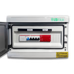 Quadro Ac Trifase 10Kw - 20A 400V Centralino Ip65 ...