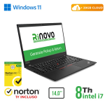 RINOVO NB LENOVO REFURBISHED ThinkPad T480s i7-8X0...