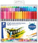 Staedtler 3200 Confezione da 120 pennarelli a dopp...