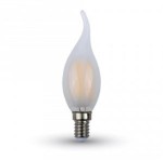 V-TAC VT-1937 Lampadina LED E14 4W Candela fiamma ...