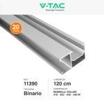 Compra V-TAC Italia Kit Struttura in Alluminio per montag... V-TAC Italia Kit Struttura in Alluminio per montag...