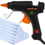 Pistola per Colla a Caldo Silicone 20W + 30 cartuc...