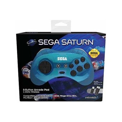 Gamepad Retro Bit Saturn Sega Ret00164