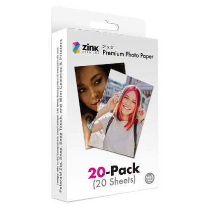 Carta Fotografica Polaroid Zinkpz2X320 2X3Inch Premium Photo Paper Whi