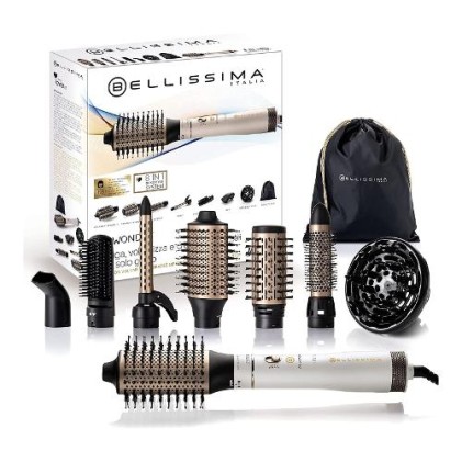 Modellatore Capelli Imetec 11847 Air Wonder Bianco E Nero