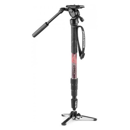 Monopiede Manfrotto Mvmelmiia4Live Kit Video Element Mii Alluminio Con