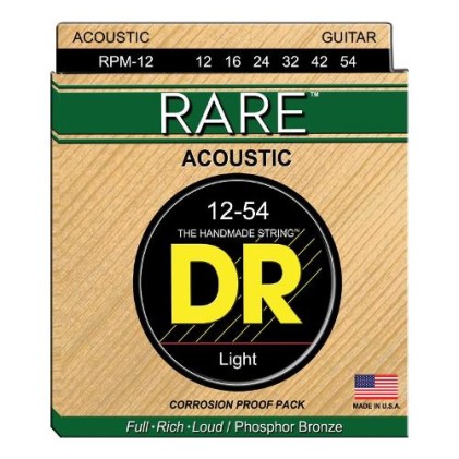 Muta Corde Chitarra Acustica Dr Rpm-12 Rare Light