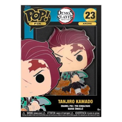 Personaggio Collezione Funko 41051 Pop Pin Demon Slayer Tanjiro Kamado