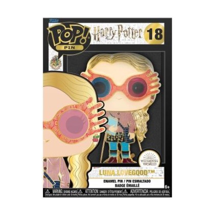Personaggio Collezione Funko 41562 Pop Pin Harry Potter Luna Lovegood