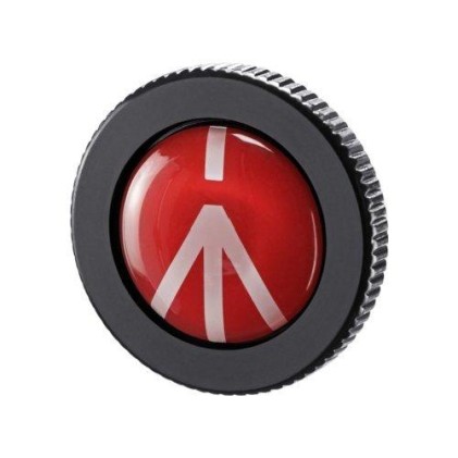 Piastra Sgancio Rapido Manfrotto Round-Pl Piastra Girevole Per Fotocam