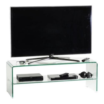 Porta Tv Ciatti Glass 130 Trasparente