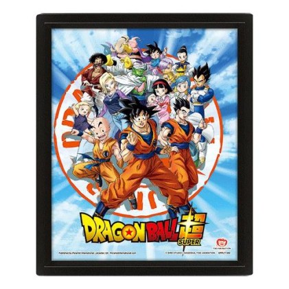 Poster 3D Pyramid International Eppl71382 Dragon Ball Character Db Sup