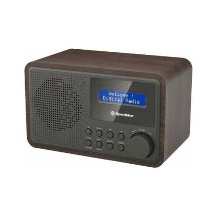 Radio Roadstar Hra 700D+ Wd Legno E Nero
