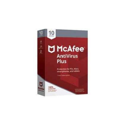 Software Mc Afee Mav00Inrxraam Antivirus Plus 10 Licenze