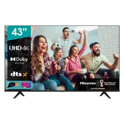 Tv Hisense 43A6Dg A6 Series Smart Tv 4K Uhd Black