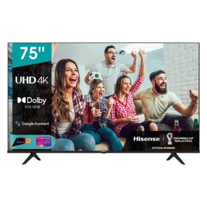 Tv Hisense 75A6Dg A6 Series Smart Tv 4K Uhd Black